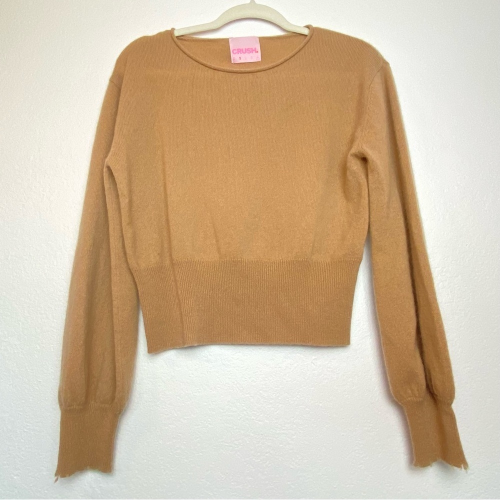 CRUSH. CASHMERE SWEATER SIZE 1 (SMALL)